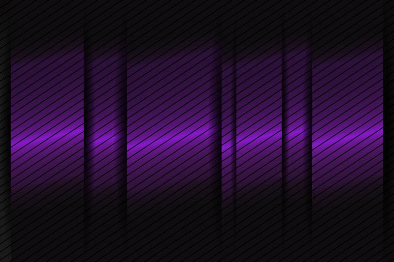 Purple Light Bars — Black