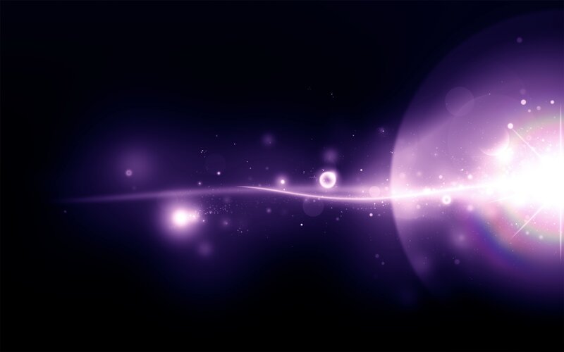 Purple Light Beam — Ethereal