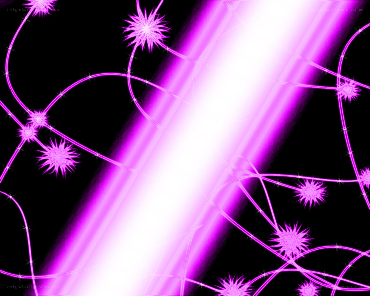 purple light beams and stars