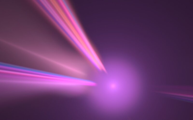 Purple Light Beams — Dramatic, Abstract