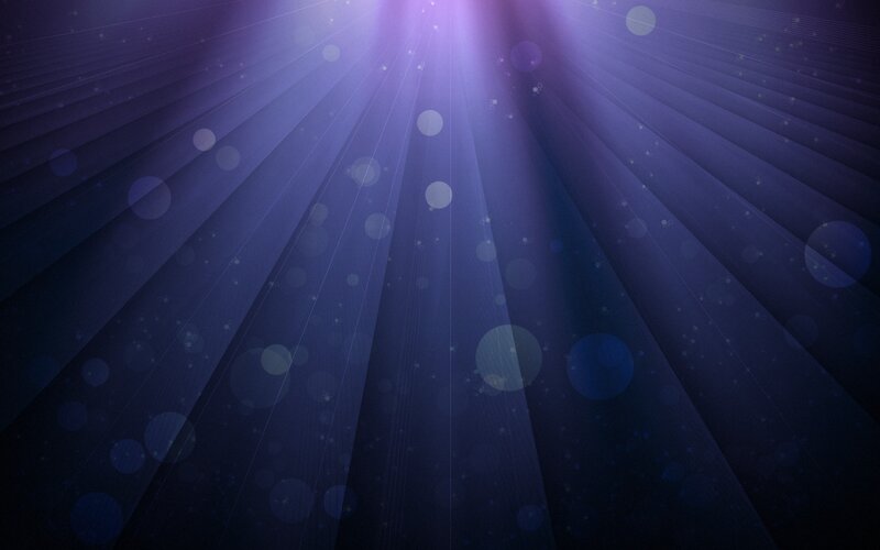 Purple Light Beams — Dramatic, Digital Art