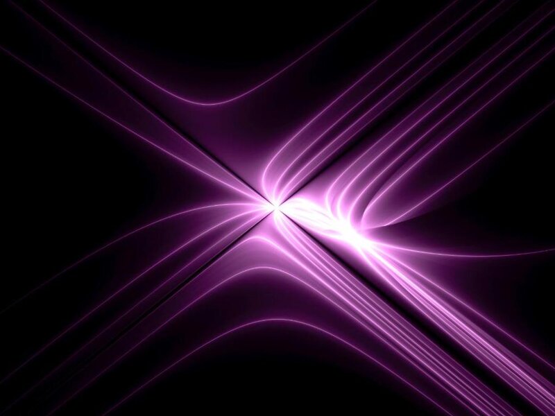 Purple Light Beams — Dramatic