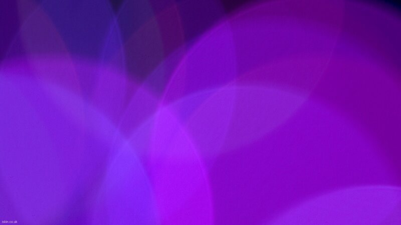 purple light bokeh effect