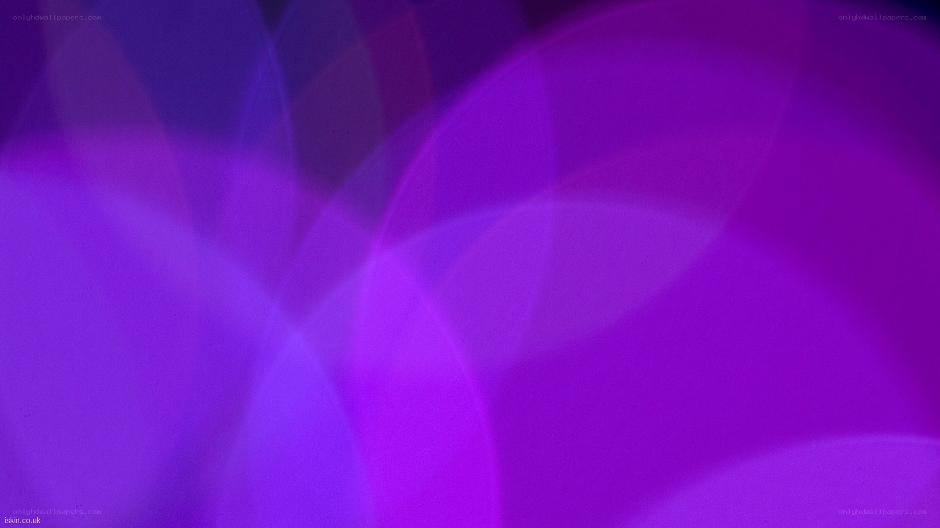purple light bokeh effect
