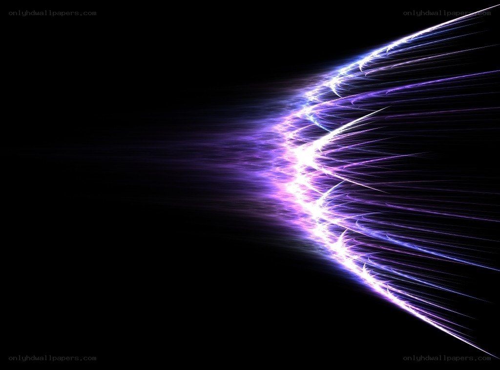 purple light burst
