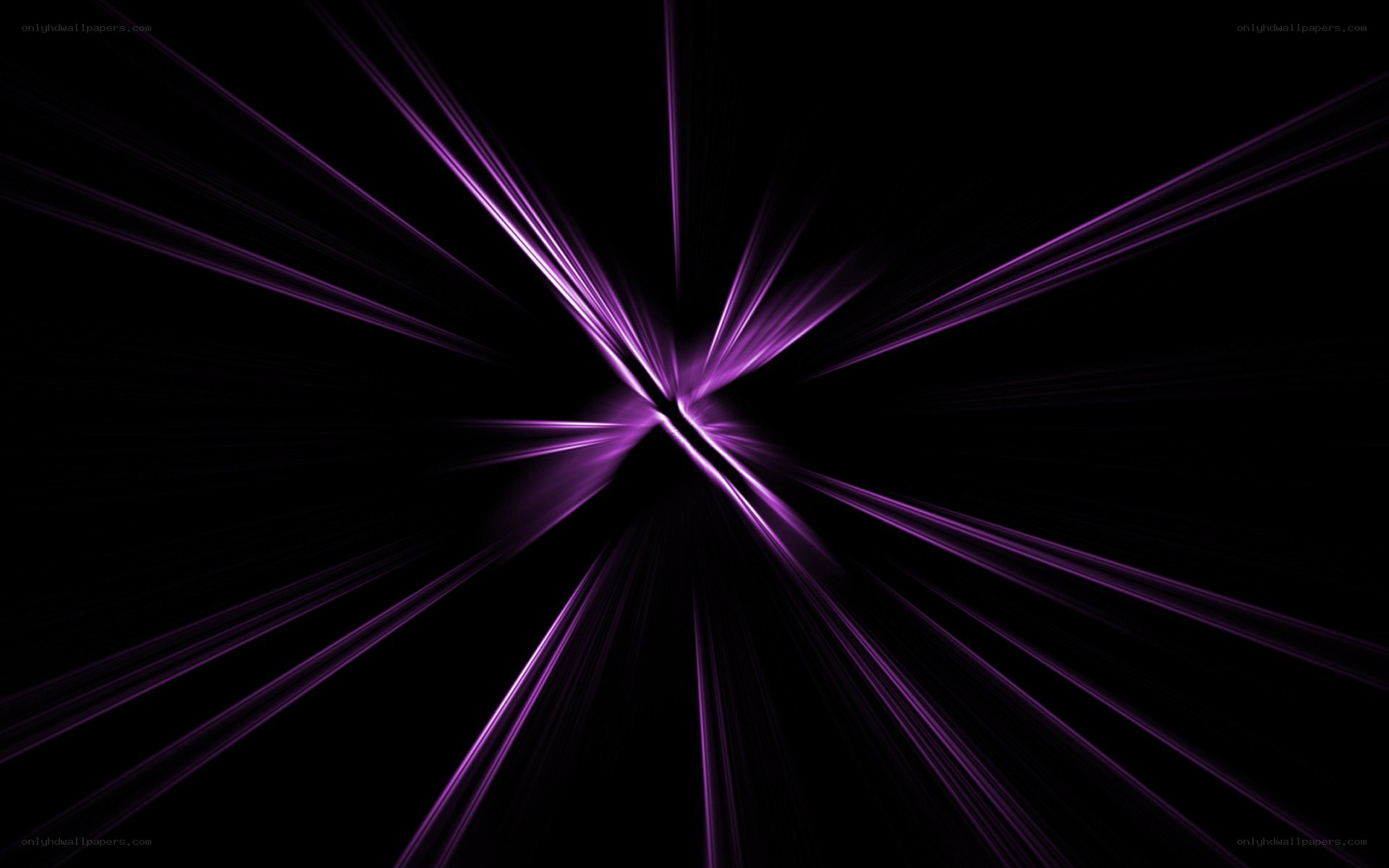 purple light burst