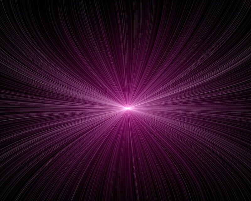 Purple Light Burst — Dramatic