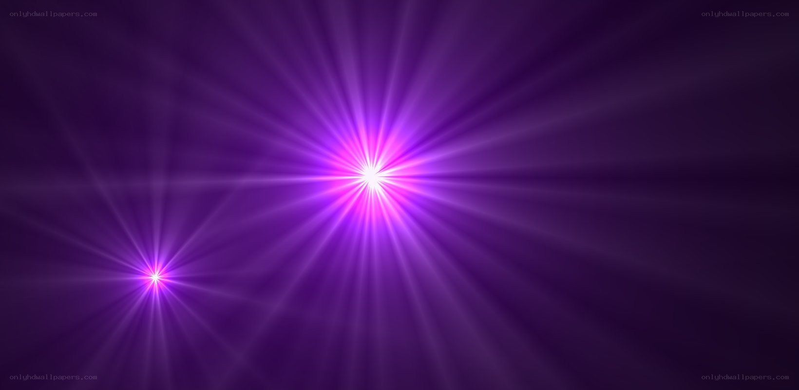 purple light burst effect