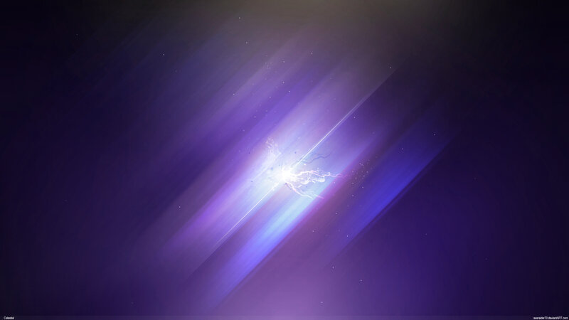 purple light burst
