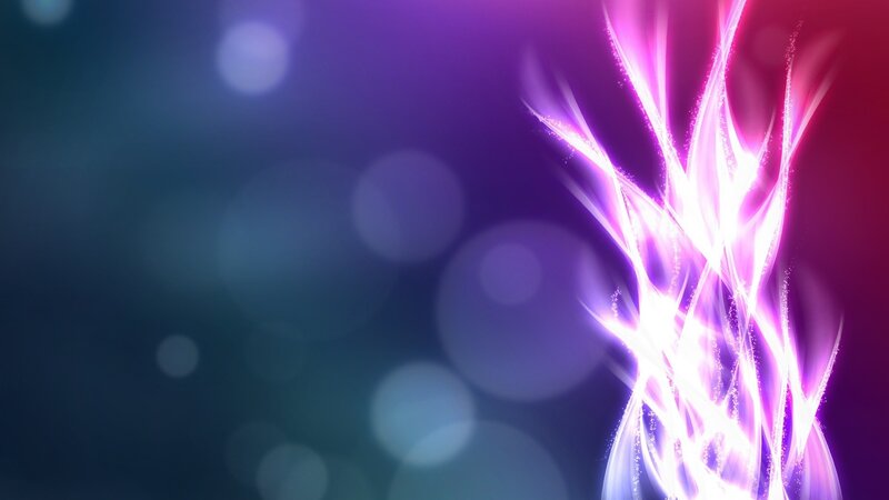 purple light energy abstract