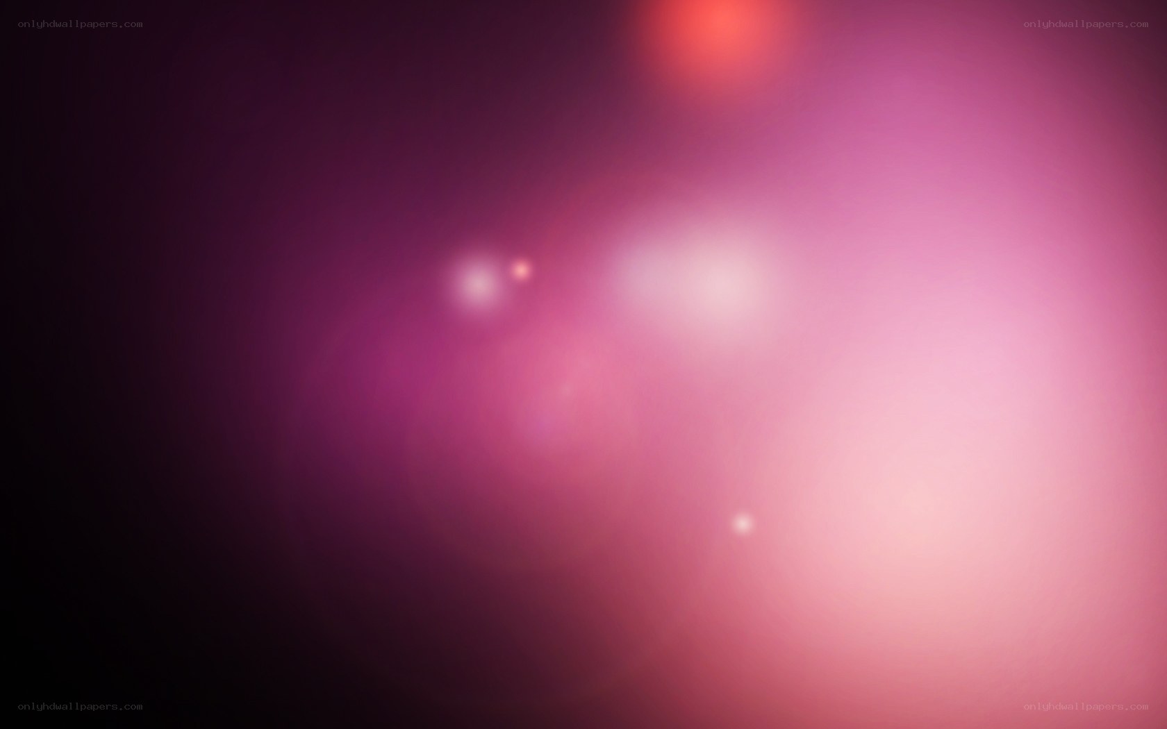 purple light flare effect