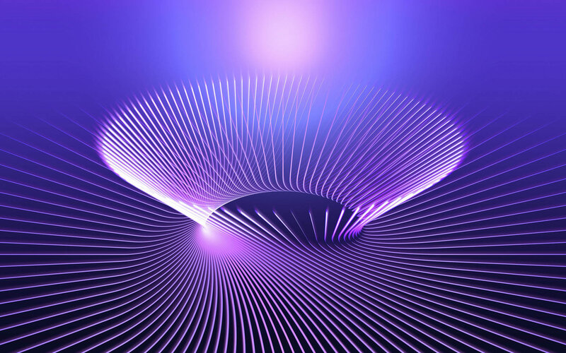 Purple Light Lines
