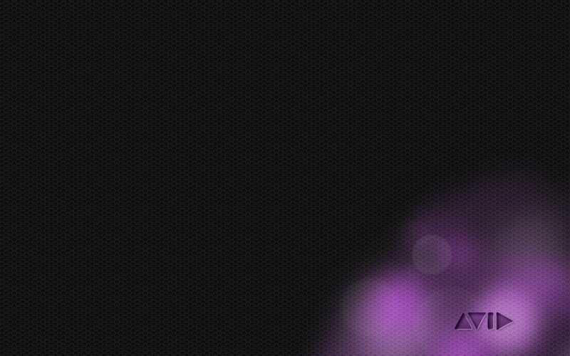 Purple Light on Dark Surface