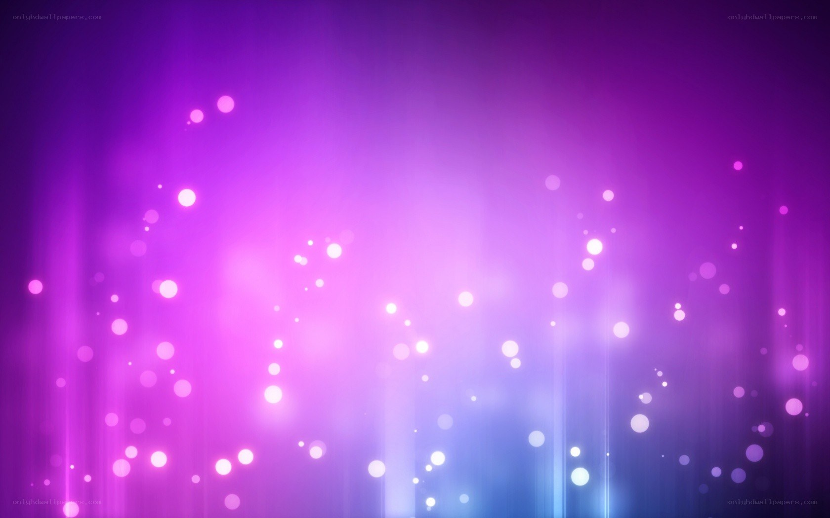purple light particles background