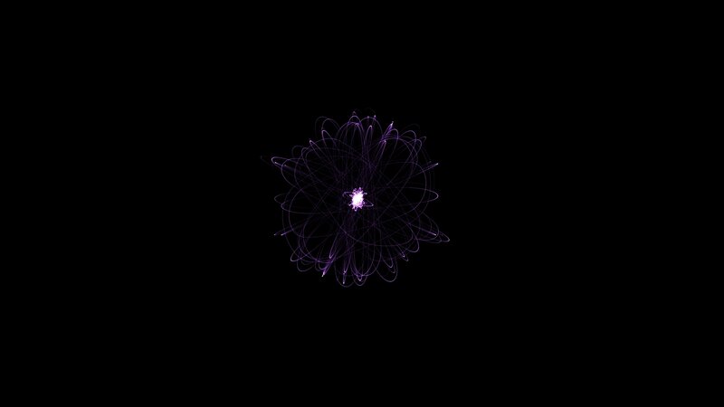 purple light pattern animation