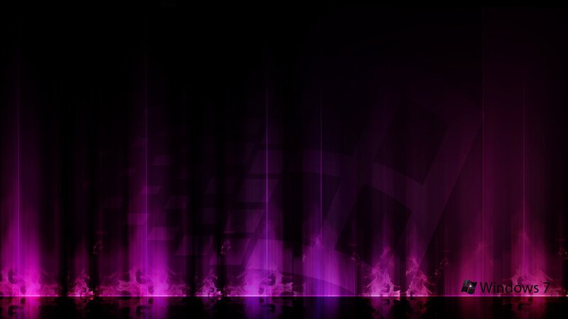 Purple Light Patterns — Dark