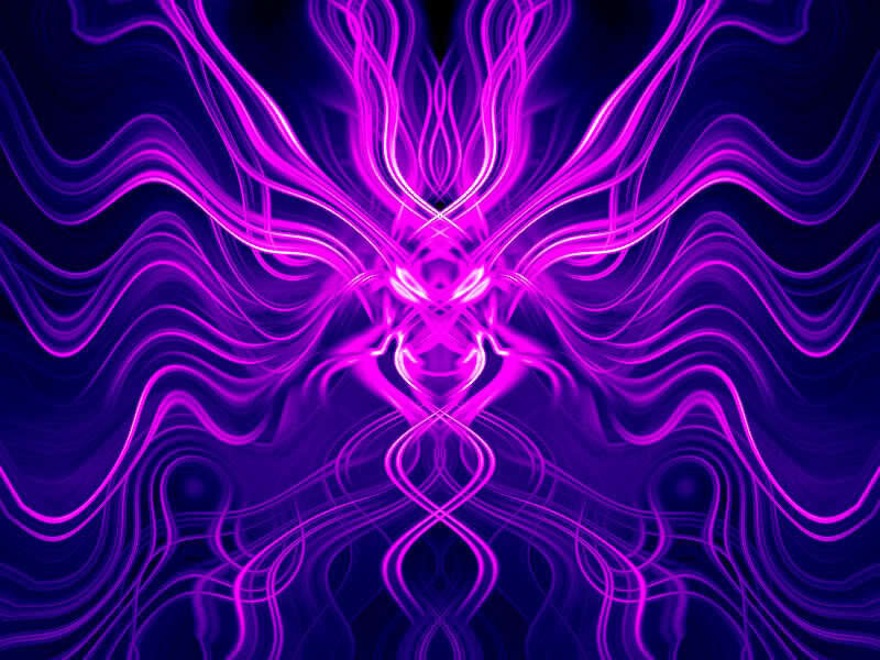 Purple Light Patterns — Hypnotic