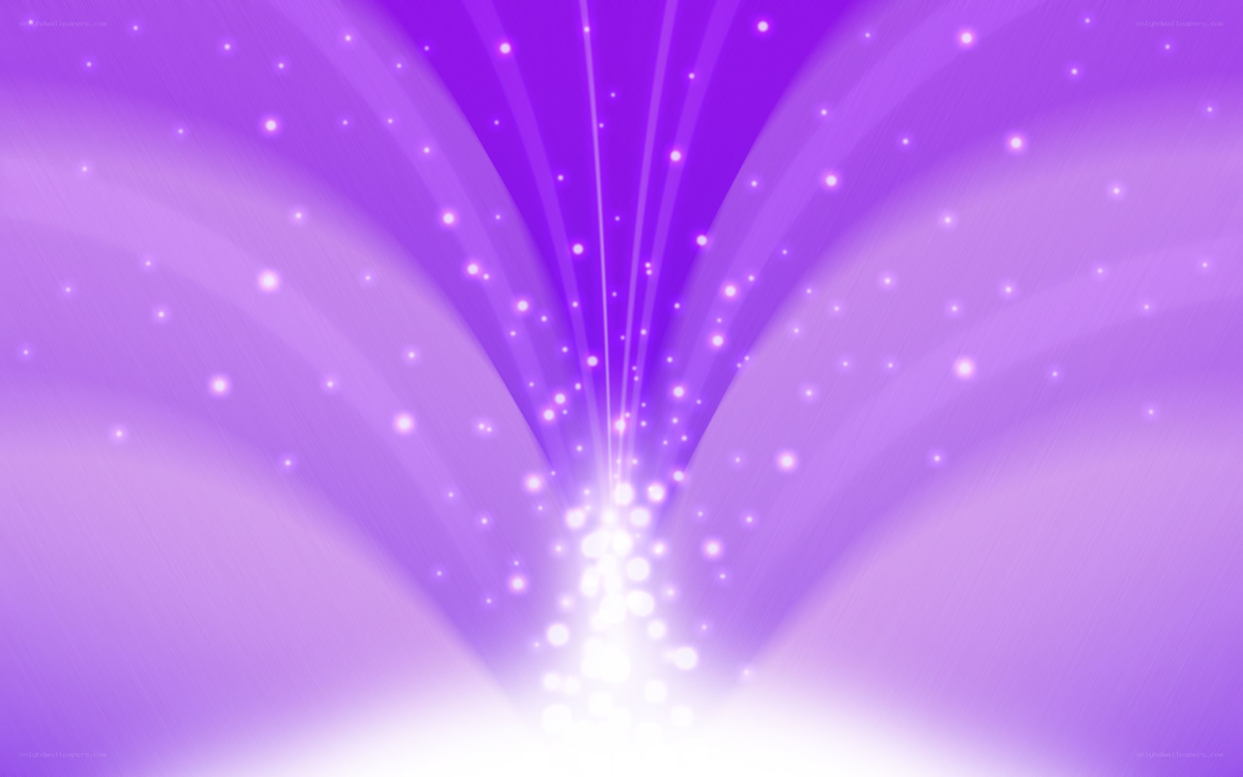 purple light rays and sparkles