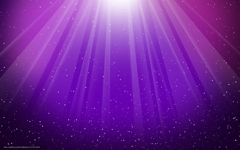 Purple Light Rays — Dramatic, Digital Art, Light Beams, Stars