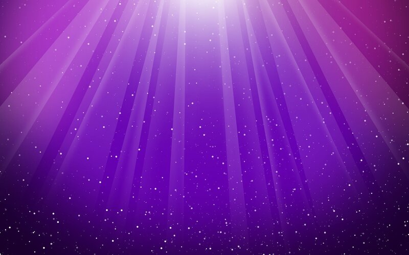 Purple Light Rays — Dramatic, Digital Art