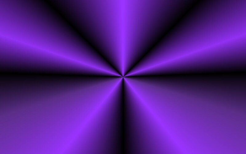 purple light rays from center