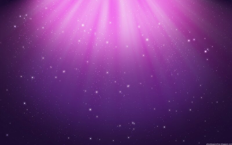 purple light rays in space