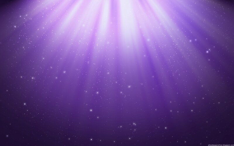 purple light rays in space