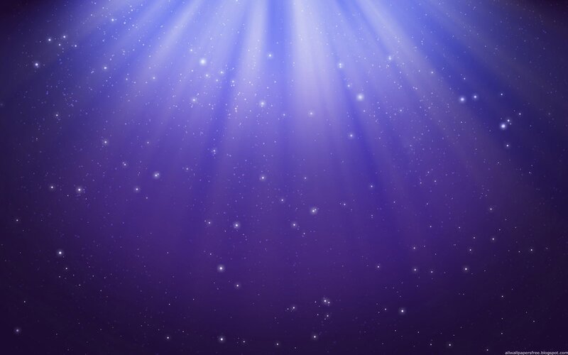 purple light rays in space