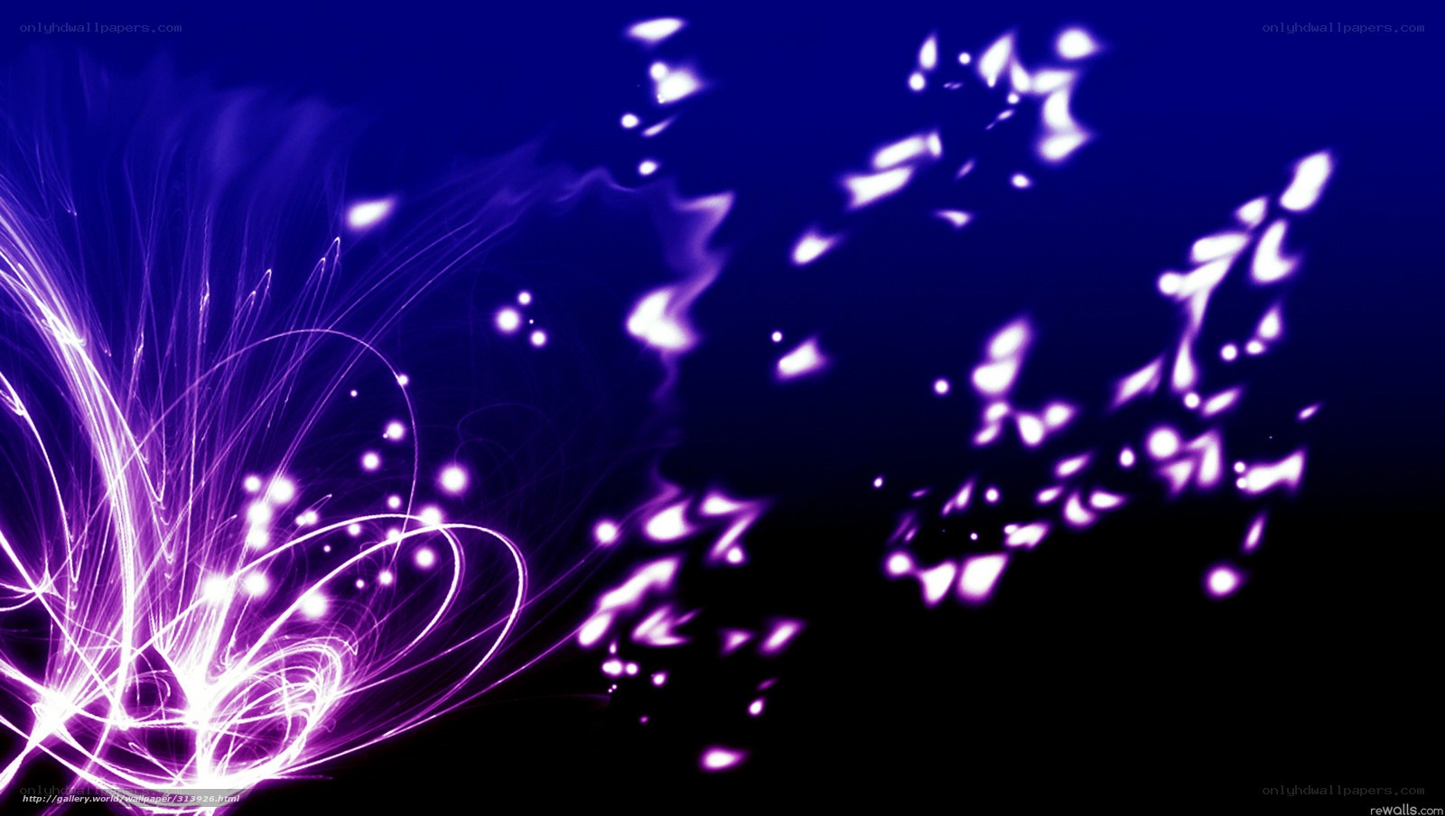 purple light streaks abstract