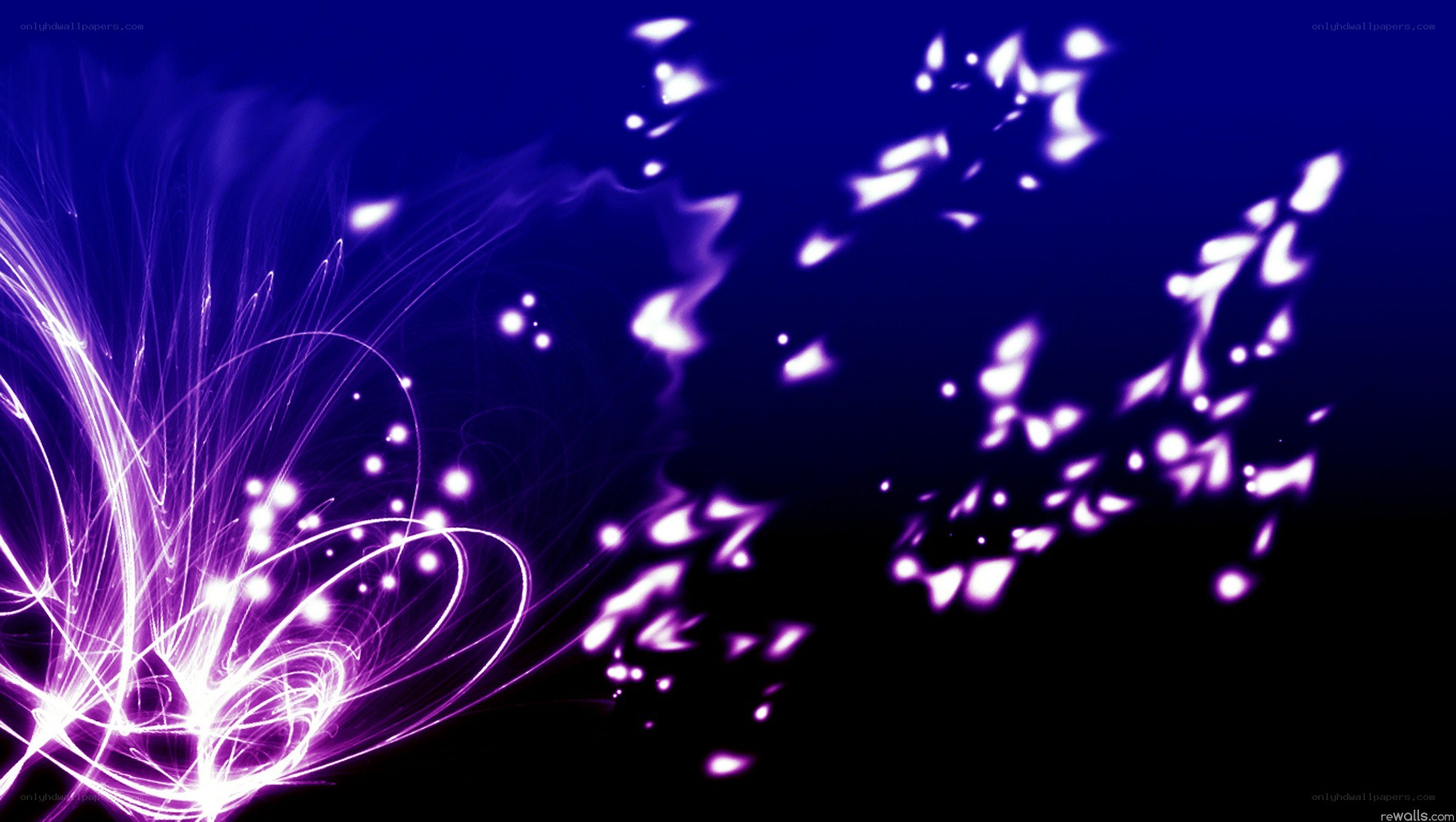purple light streaks abstract