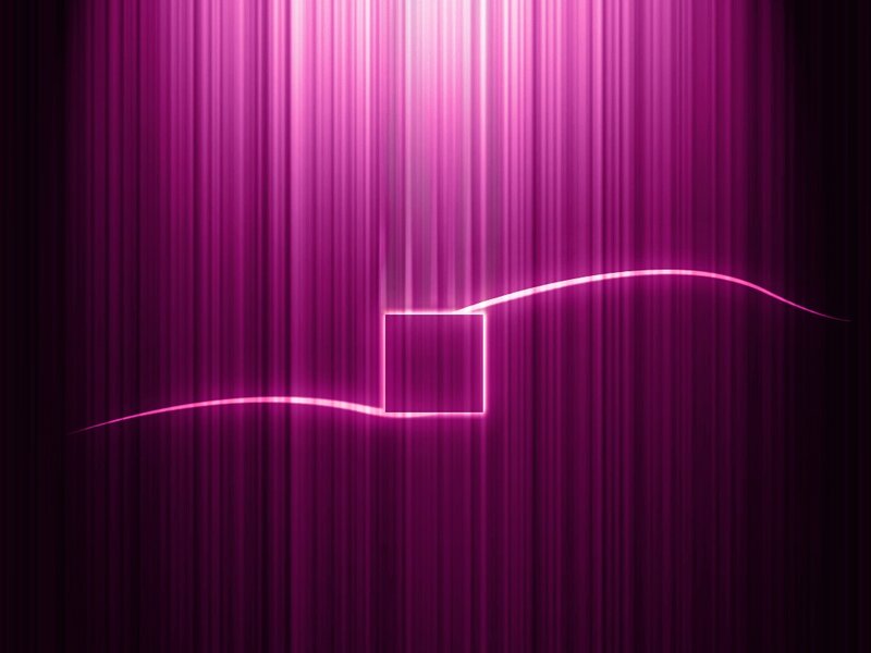 purple light streaks and glowing square