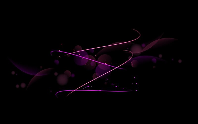 Purple Light Streaks — Dynamic, Abstract, Light Streaks, Bokeh