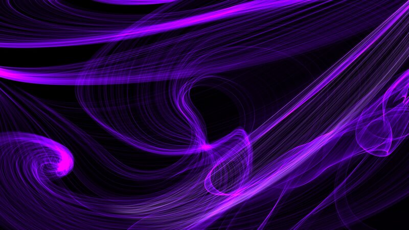 Purple Light Streaks — Dynamic, Abstract