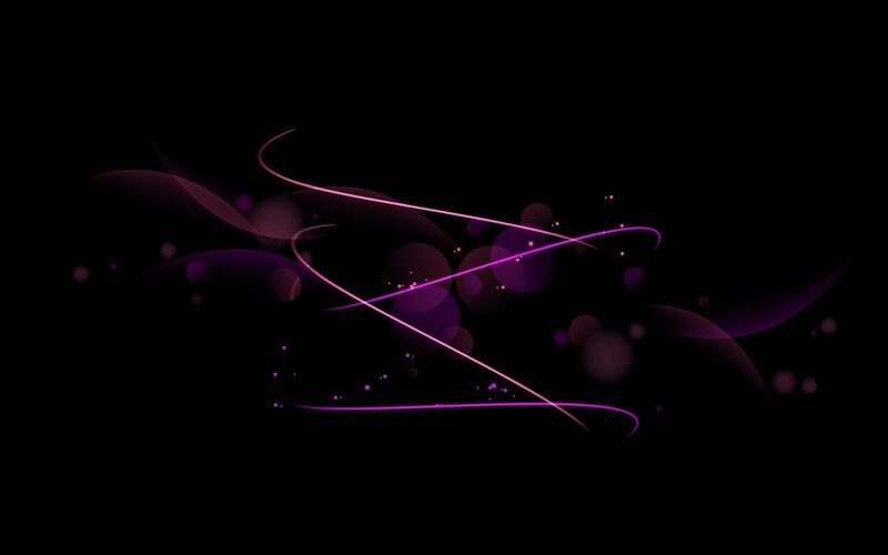 Purple Light Streaks — Dynamic, Night