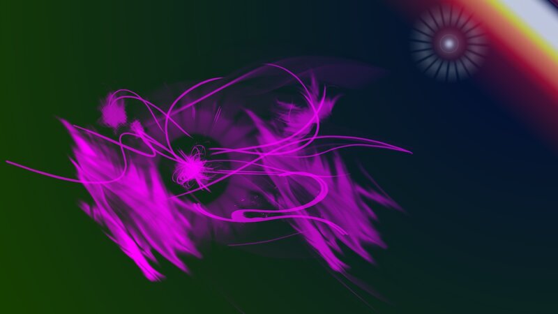 Purple Light Streaks — Dynamic