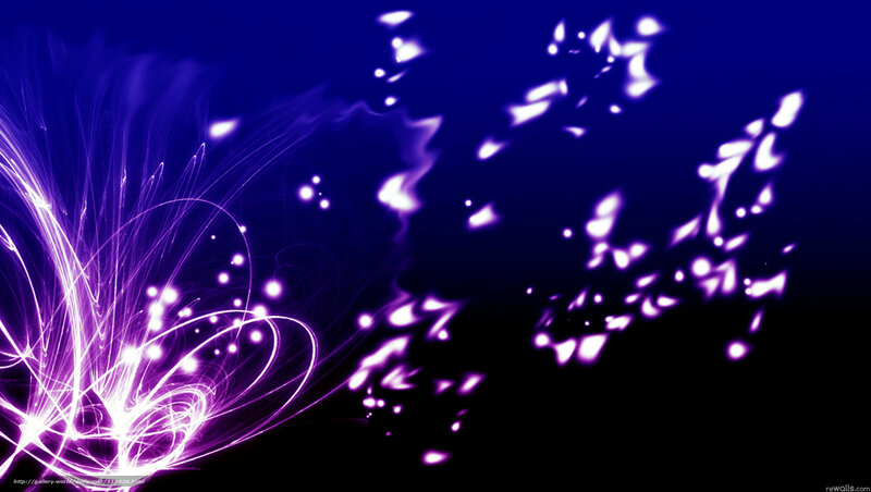 Purple Light Streaks — Energetic