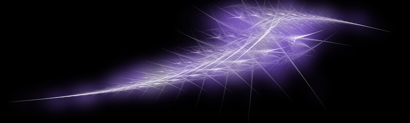 purple light streaks on black