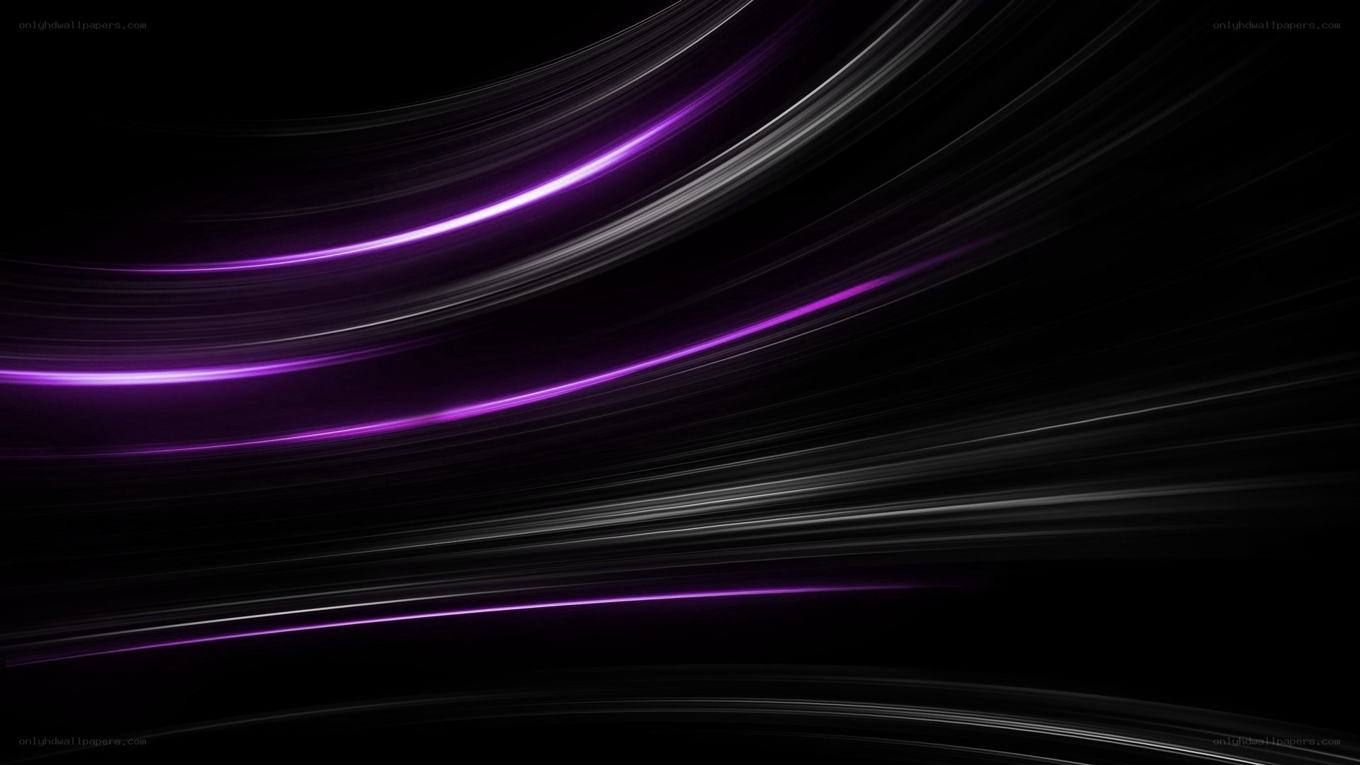 purple light streaks on black