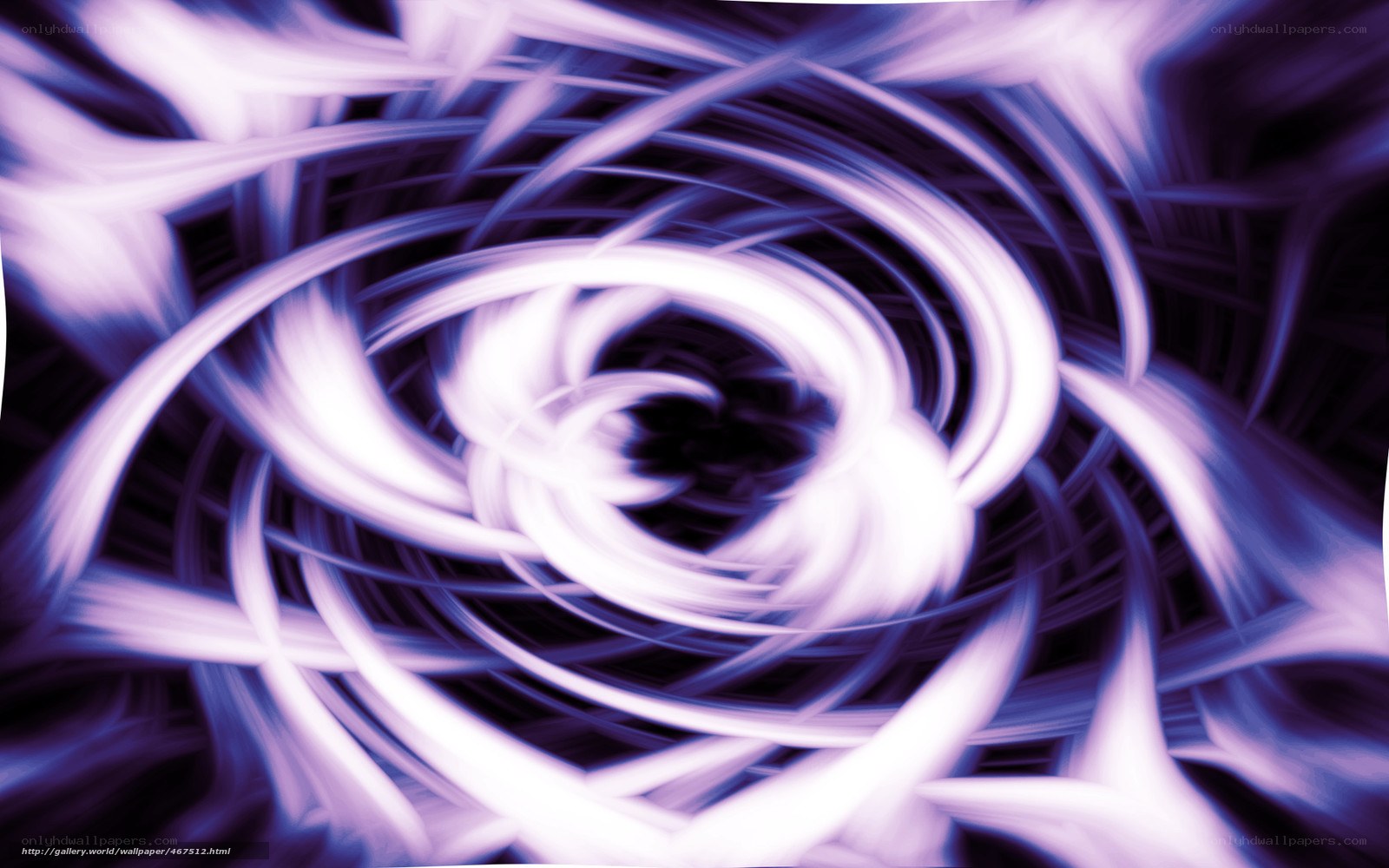 Purple light swirl abstract