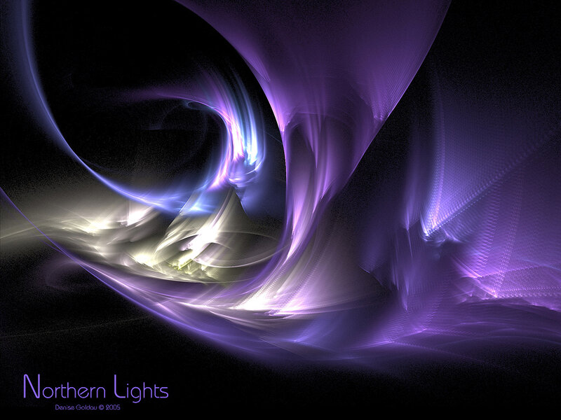 Purple Light Swirl — Ethereal