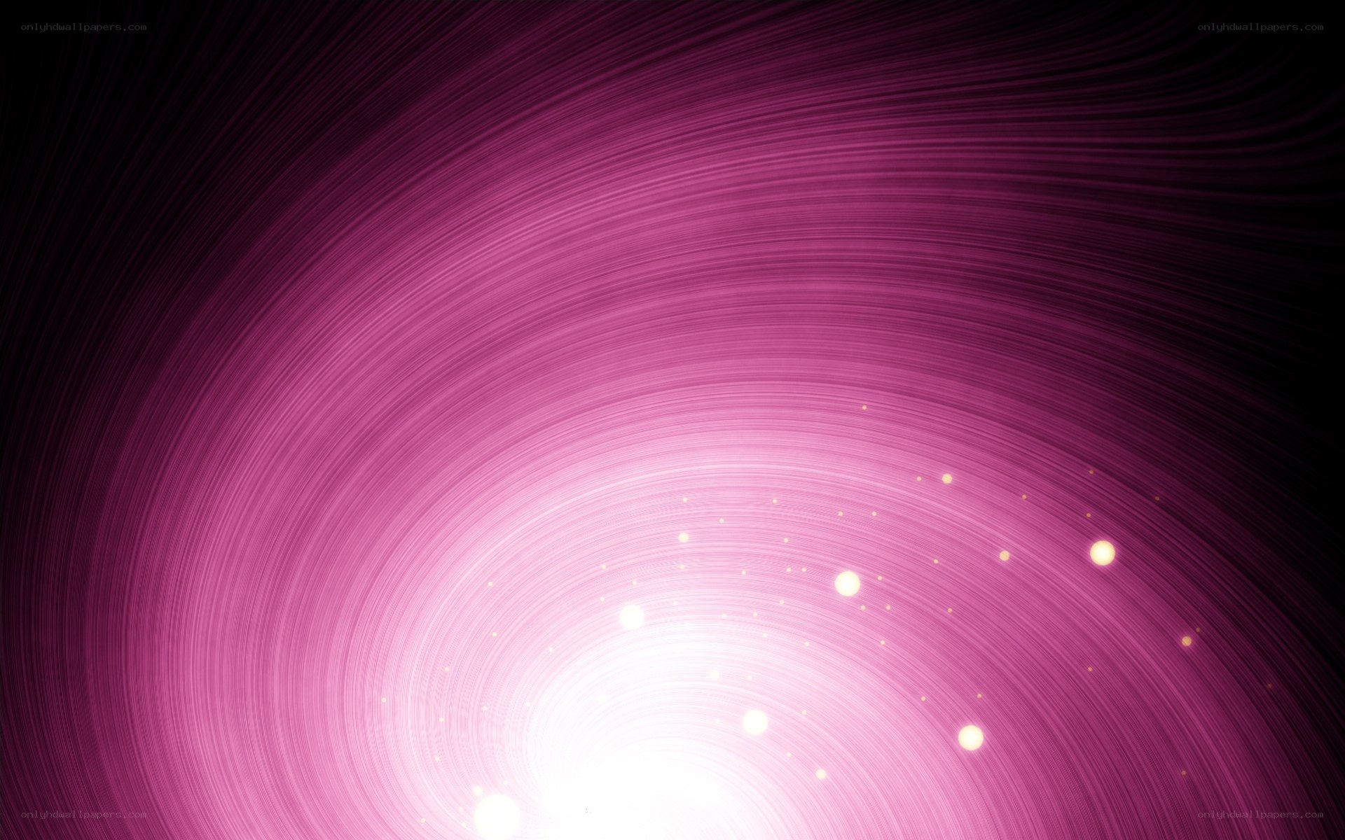 purple light swirl with stars