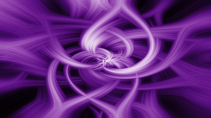 Purple Light Swirls — Dynamic, Abstract