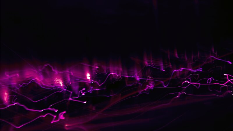 Purple Light Trails — Dynamic, Night