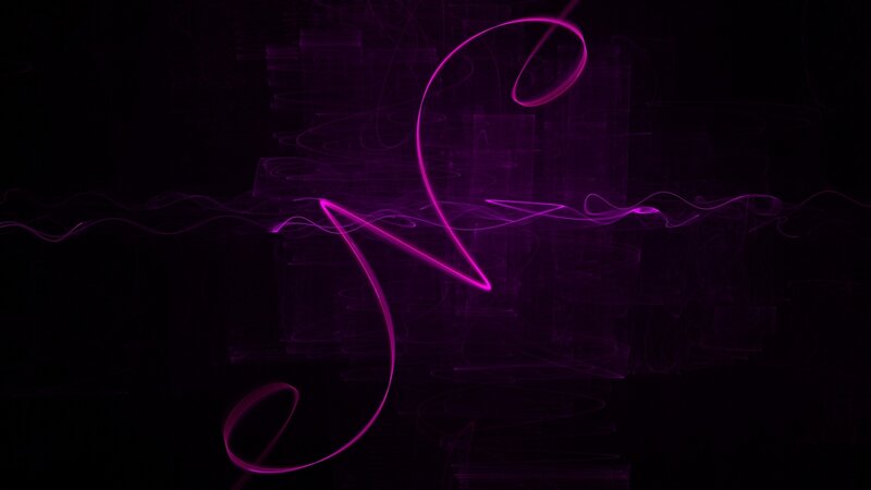 purple light trails on black