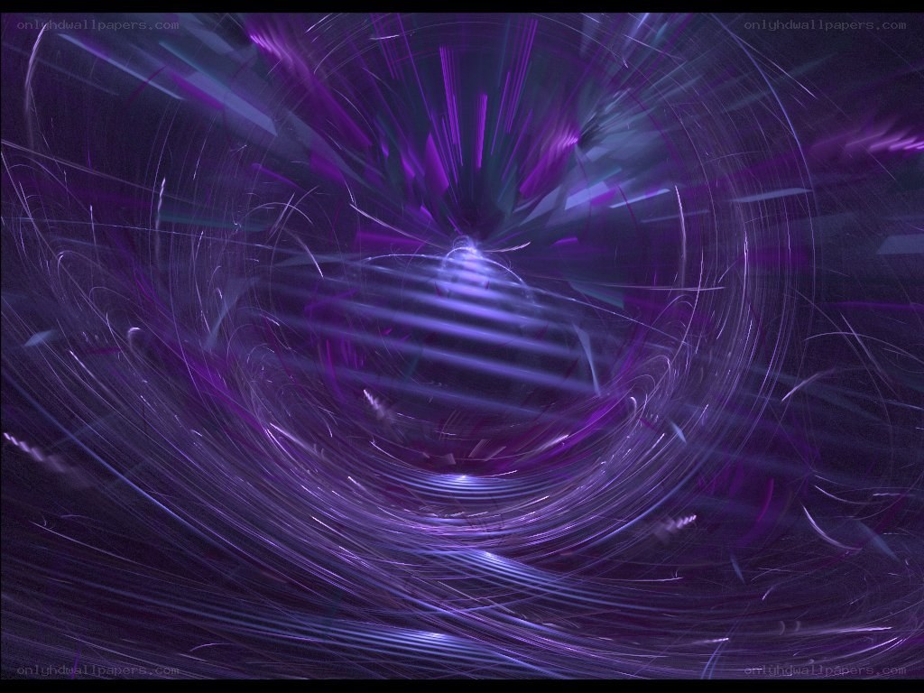 Purple light vortex