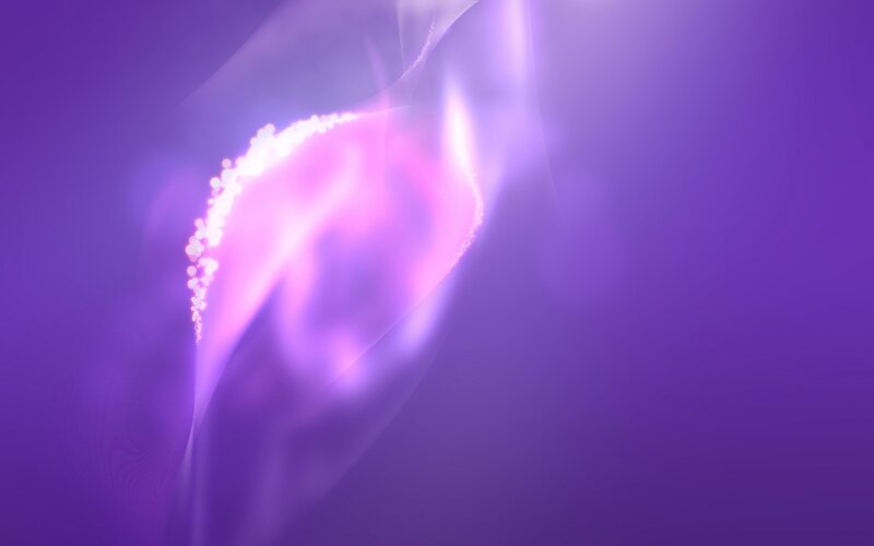 purple light wave animation