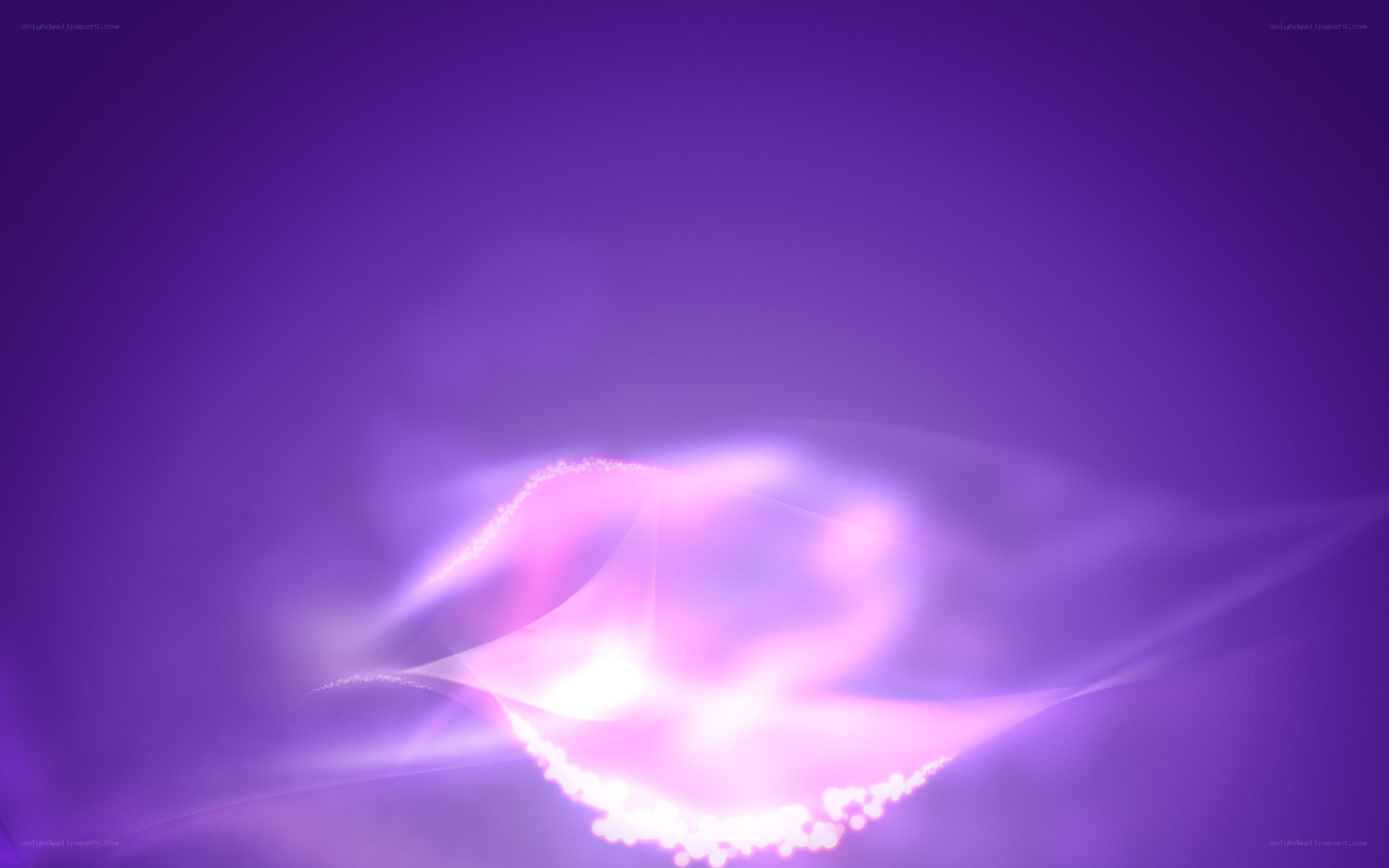 purple light wave animation