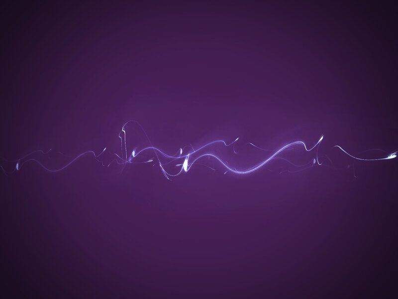 purple light wave animation