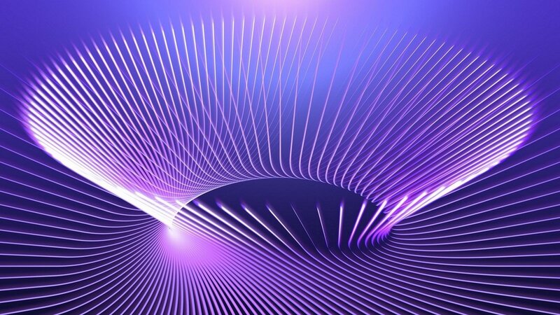 purple light wave pattern