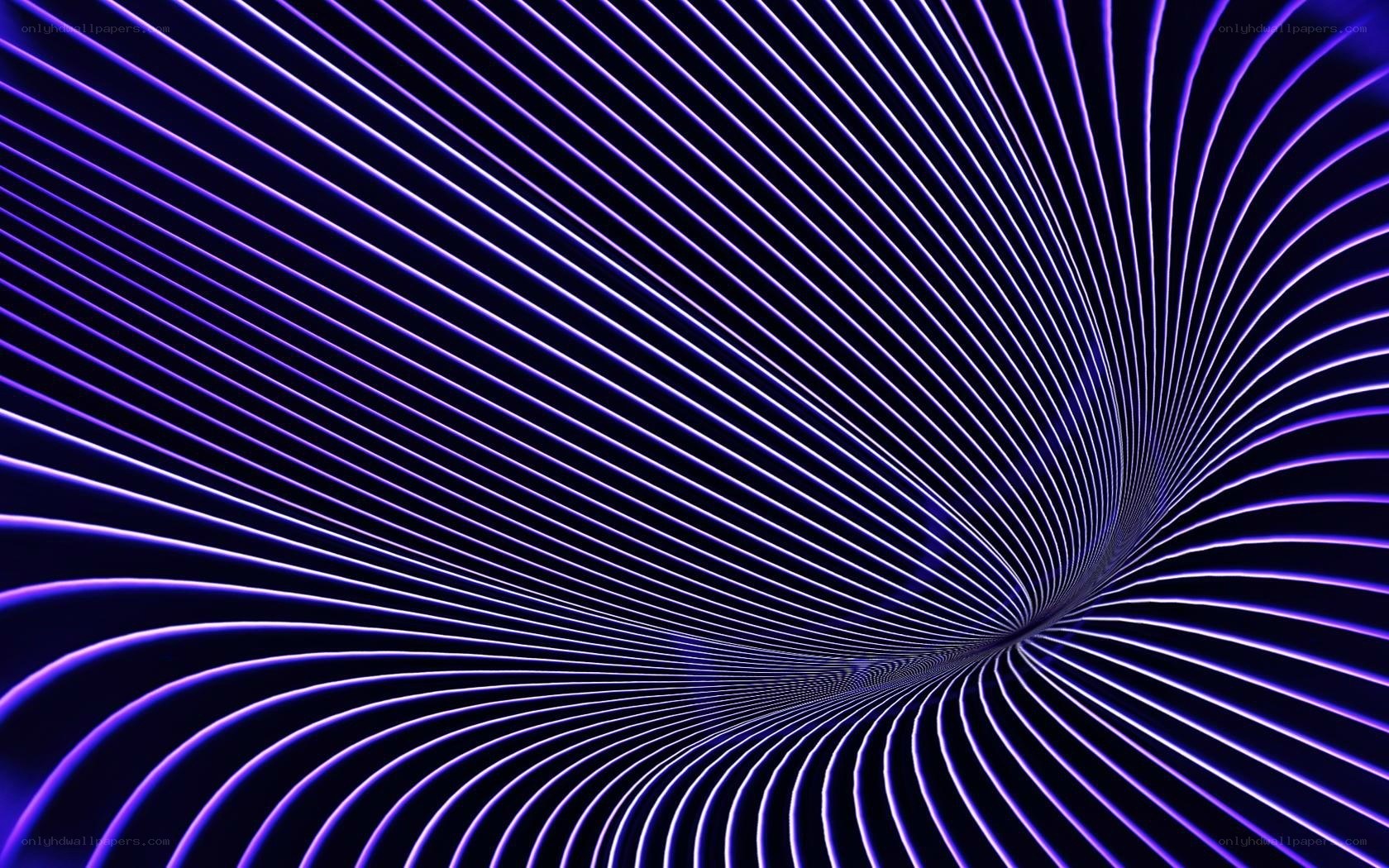 purple light wave tunnel